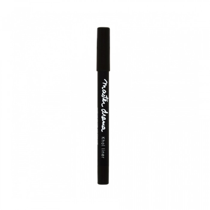 The Maybelline New York Master Drama Kohl Liner is an excellent addition to your makeup kit. It has a creamy formula that holds the highest of pigments to provide an intense expression. This Maybelline New York eyeline | Veela Beauty The Maybelline New York Master Drama Kohl Liner is an