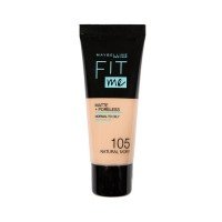 Maybelline Fit Me Matte & Poreless Foundation 105 Natural Ivory Maybelline Fit Me Matte & Poreless Foundation 105 Natural Ivory