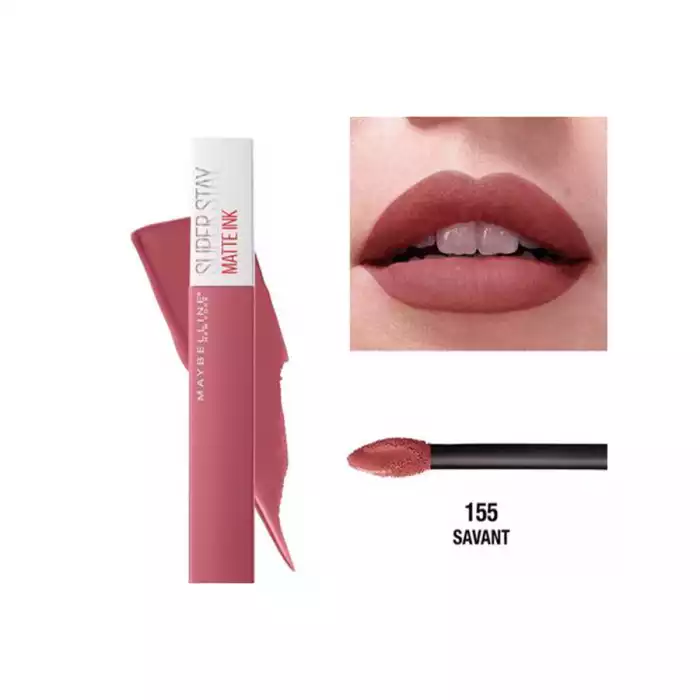 Super Stay Matte Ink™ Liquid Lipstick gives you a Super Stay Matte Ink™ Liquid Lipstick gives you a