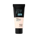 Maybelline Fit Me Matte & Poreless Foundation 102 Fair Ivory