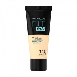 Maybelline Fit Me Matte & Poreless Foundation 110 Porcelain