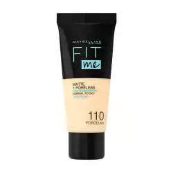 Maybelline Fit Me Matte & Poreless Foundation 110 Porcelain