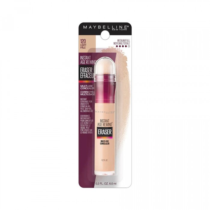 Maybelline Anti-Dark Circles Concealer 110 -Maybelline Instant Age Rewind Concealer: Americas Number 1 Concealer; Erase the look of dark circles, correct the appearance of redness, and brighten the look of dull skin wit | Veela Beauty Maybelline Anti-Dark Circles Concealer 110 -Maybelline Instant Age Rewind Concealer: Americas Number 1 Concealer; Erase the look of dark circles, correct the appearance of redness, and brighten the look of dull skin wit | Veela Beauty