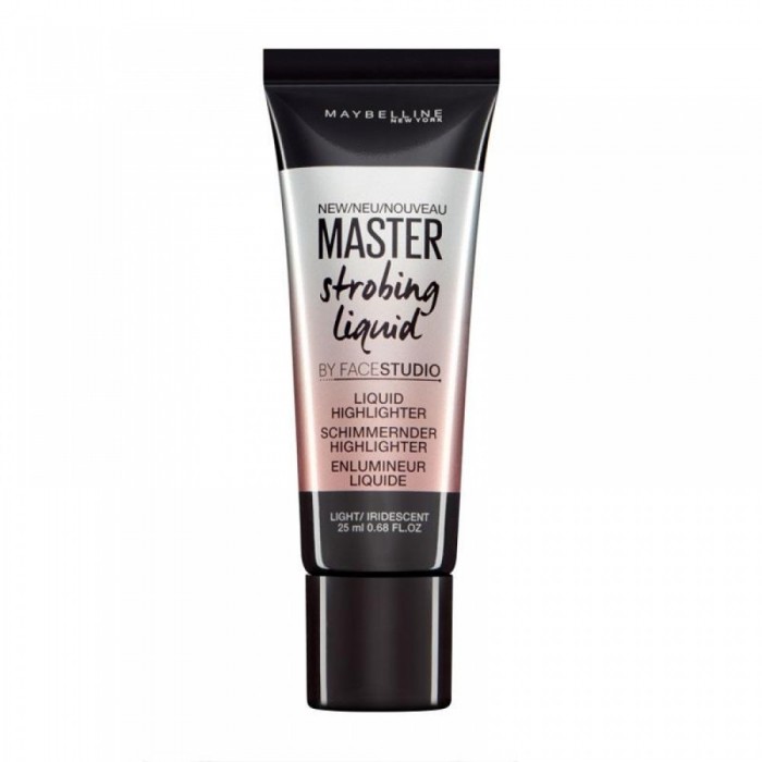 Maybelline Master Strobing Liquid Highlighter Light/Iridescent
Strobe to add glow and to create the look of skin that appears radiant as if lit from within.
Micro-fine pearl formula boosts glow for a subtle sheen.
This t | Veela Beauty Maybelline Master Strobing Liquid Highlighter