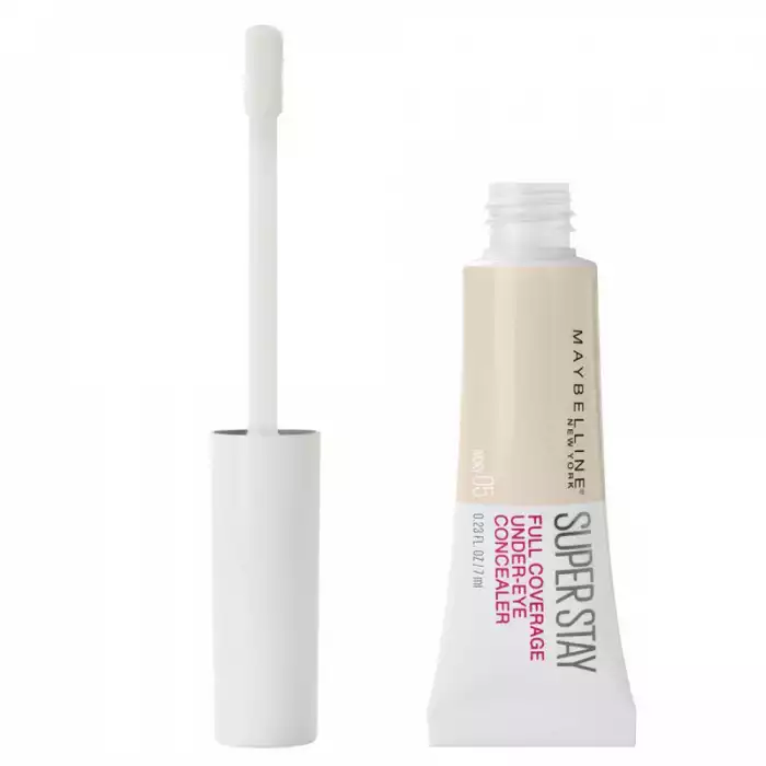 Super Stay® Full Coverage Under-Eye Concealer is a lightweight, full coverage liquid concealer. provides a lasting transformation for the under eye area. This full-coverage, yet lightweight concealer features a precise p | Veela Beauty Super Stay® Full Coverage Under-Eye Concealer is a