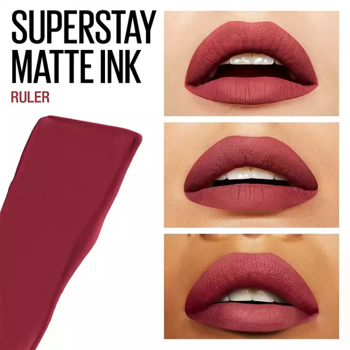 Maybelline SuperStay Matte Ink Liquid Lipstick 80 Ruler | Maybelline SuperStay Matte Ink Liquid Lipstick 80 Ruler |