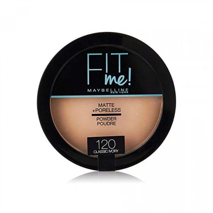 Fit Me® Matte + Poreless Powder face makeup Mattifies and Fit Me® Matte + Poreless Powder face makeup Mattifies and