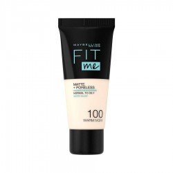 Maybelline Fit Me Matte & Poreless Foundation 100 Warm