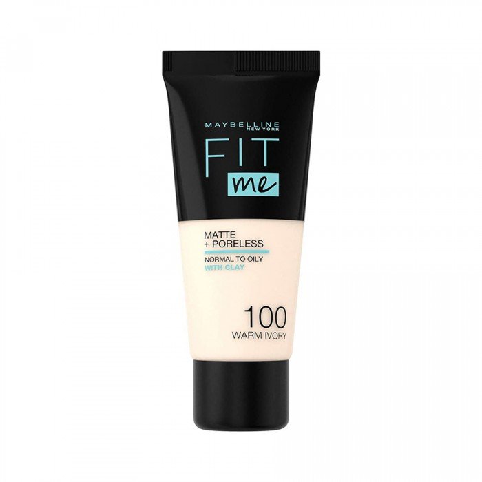 Maybelline Fit Me Matte & Poreless Foundation 100 Warm