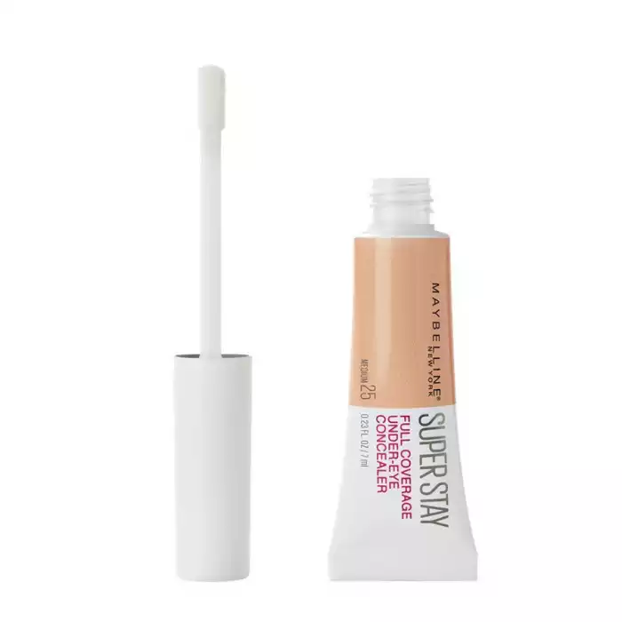 Super Stay® Full Coverage Under-Eye Concealer is a lightweight, full coverage liquid concealer. provides a lasting transformation for the under eye area. This full-coverage, yet lightweight concealer features a preci | Veela Beauty Super Stay® Full Coverage Under-Eye Concealer is a