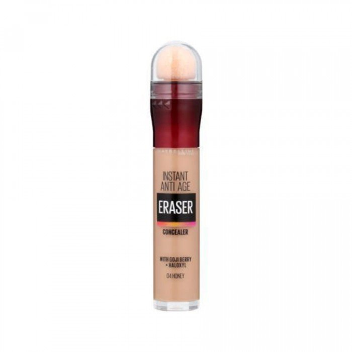 Maybelline Instant Anti Age Eraser Concealer 04 Honey -Instant Anti Age Eraser Concealer Eraser Dark Circles Treatment Concealer makes the eye area appear radiant and refreshed in no time. -This concealer for dark circle | Veela Beauty Maybelline Instant Anti Age Eraser Concealer 04 Honey |