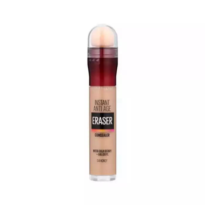 Maybelline Instant Anti Age Eraser Concealer 04 Honey -Instant Anti Age Eraser Concealer Eraser Dark Circles Treatment Concealer makes the eye area appear radiant and refreshed in no time. -This concealer for dark circle | Veela Beauty Maybelline Instant Anti Age Eraser Concealer 04 Honey |