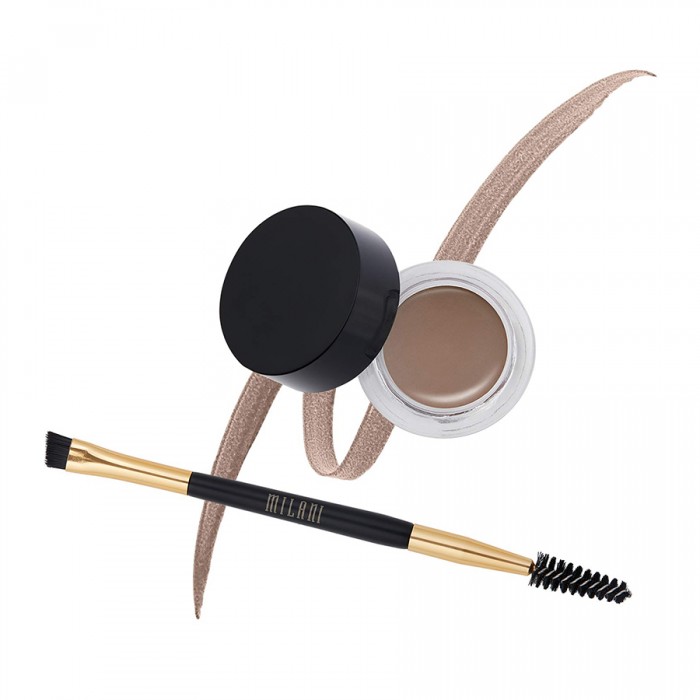 Milani Stay Put Brow Pomade Is Made To Help You To Fill And Sculpt Your Brows Like A Pro, For A Vibe ThatS Simply Captivating. Keep That Confidence Up -- Our Eyebrow Cream Has Superior Staying Power. | Veela Beauty Milani Stay Put Brow Pomade Is Made To Help You To Fill And