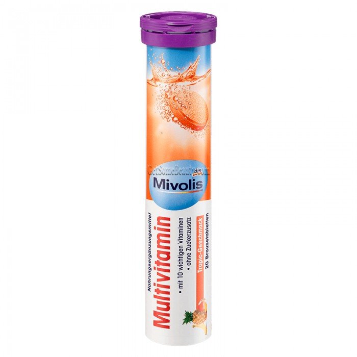 Mivolis Multivitamin Brausetabletten 20 St 82 G | Veela Mivolis Multivitamin Brausetabletten 20 St 82 G | Veela