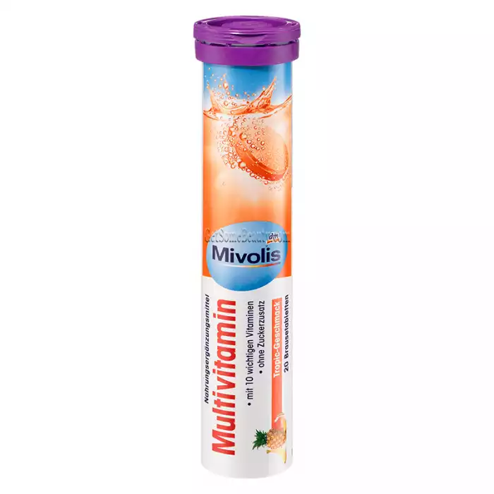 Mivolis Multivitamin Brausetabletten 20 St 82 G | Veela Mivolis Multivitamin Brausetabletten 20 St 82 G | Veela