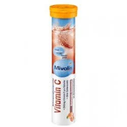 Mivolis Vitamin C Brausetabletten, 20 St. 82 g | Veela Beauty