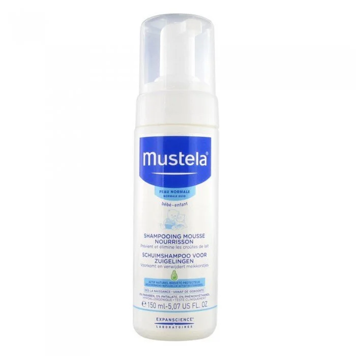 Mustela Baby Foam Shampoo 150ml
Excellent shampoo with light silky foam for everyday use for newborns Delicately cleanses the hair.
Ultra-gentle tear free formula does not sting the eyes.
Prevents and eliminates cradle c | Veela Beauty Mustela Baby Foam Shampoo 150ml
Excellent shampoo with