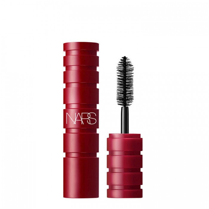 Nars Mini Climax Mascara - An innovative mascara that delivers buildable volume and intense black color in a lightweight, flexible formula that won’t clump or smudge. -Lash Moisture Complex creates a whipped, creamy form | Veela Beauty Nars Mini Climax Mascara - An innovative mascara that delivers buildable volume and intense black color in a lightweight, flexible formula that won’t clump or smudge. -Lash Moisture Complex creates a whipped, creamy form | Veela Beauty