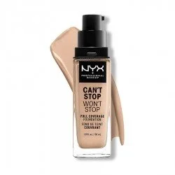 Nyx Can'T Stop Won'T Stop Full Coverage Foundation 06 Vanilla | Veela Beauty