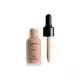 Fine-tune this velvety, matte liquid dropper foundation with the included dropper. Simply adjust the number of foundation drops until you create your perfect matching color. Want more coverage? Add more foundation drop | Veela Beauty Fine-tune this velvety, matte liquid dropper foundation