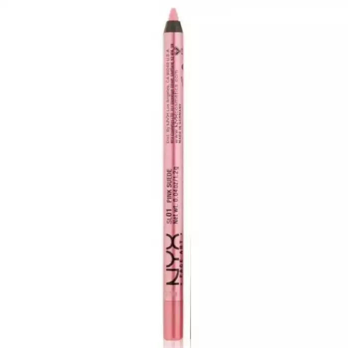 Color: Pink suede Silky soft yet delivers a powerful robust color to line eyes. The formula is waterproof, doesn’t smear or smudge, and provides the extreme color. It’s like a liquid eyeliner in a pencil without the mess | Veela Beauty Color: Pink suede Silky soft yet delivers a powerful robust