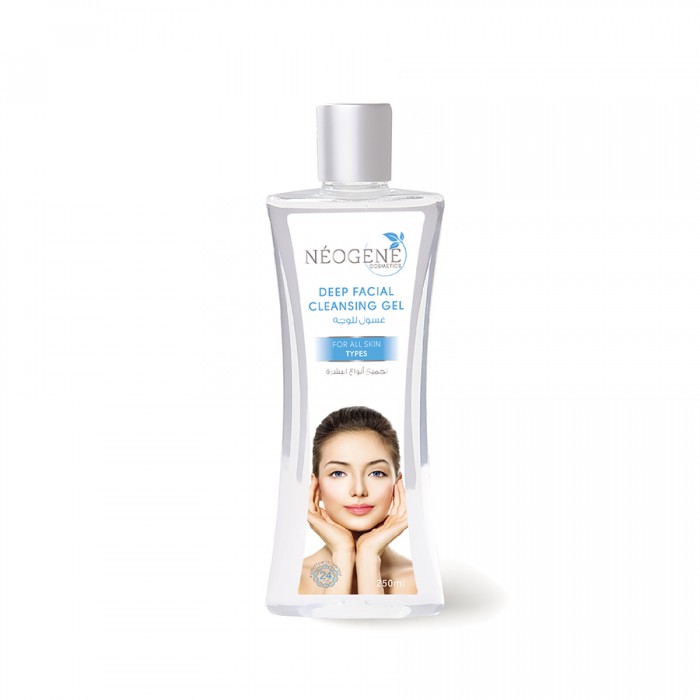 Neogene Cosmetics Deep Facial Cleansing Gel 250 ml | Veela Neogene Cosmetics Deep Facial Cleansing Gel 250 ml |