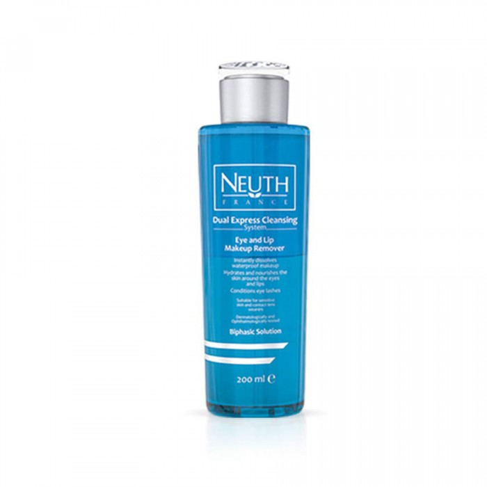 Dual Express Cleansing System Biphasic Makeup Remover Leaves skin fresh and smooth without an oily feeling.
Conditions eye lashes.
Primes the skin’s surface for other skincare applications.
Dermatologically and Ophthalmo | Veela Beauty Dual Express Cleansing System Biphasic Makeup Remover