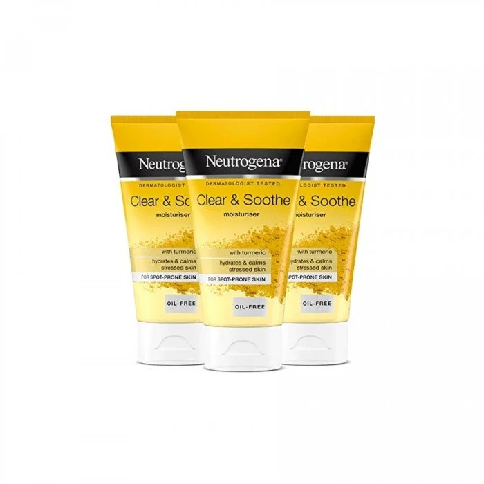 Neutrogena Clear and Soothe Oil Free Gel Moisturiser 75 ml Neutrogena Clear and Soothe Oil Free Gel Moisturiser 75 ml