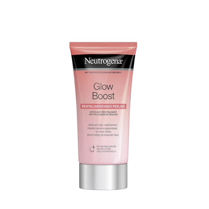 ينشط مقشر Neutrogena Glow Boost Revitalising Exfoliation عملية تجديد البشرة الطبيعية وينقي المسام - للحصول على بشرة نقية ومشرقة. تحتوي التركيبة المؤكدة علميًا ، والتي تم تطويرها بالتعاون مع أطباء الجلد ، على مكونات فعالة | فييلا بيوتي ينشط مقشر Neutrogena Glow Boost Revitalising