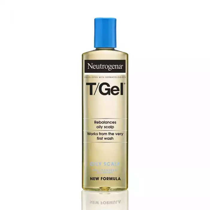 NEUTROGENA® T/Gel® Oily Scalp is a daily anti-dandruff