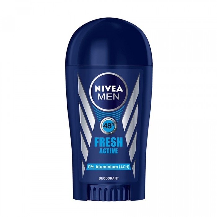 Nivea Fresh Active Deodorant Stick For Men 40ml.
It is infused with ocean extracts for that natural fresh feeling all day long while keeping your underarms dry and protected.
Natural freshness with light ocean fragrance. | Veela Beauty Nivea Fresh Active Deodorant Stick For Men 40ml.
It is infused with ocean extracts for that natural fresh feeling all day long while keeping your underarms dry and protected.
Natural freshness with light ocean fragrance. | Veela Beauty