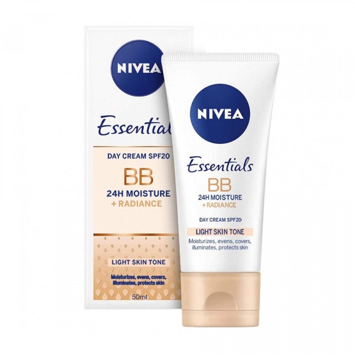 Nivea Essentials Day Cream Bb Spf20 50Ml Nivea Essentials Day Cream Bb Spf20 50Ml