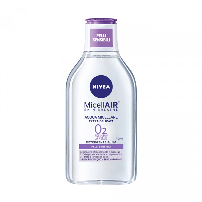 Nivea Micellair Cleaning Skin Breathe Acqua Micellare Extra 400Ml Nivea Micellair Cleaning Skin Breathe Acqua Micellare Extra 400Ml