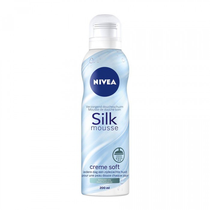 Nivea Silk Mousse Shower Creme Smooth 200ml Nivea Silk Mousse Shower Creme Smooth 200ml