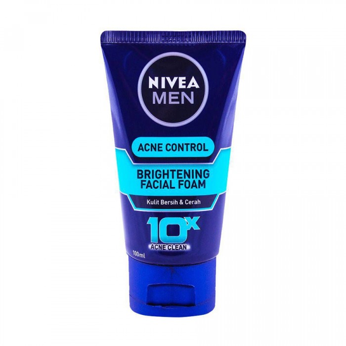 Nivea Men Acne Control Brightning Facial Foam 100Ml Nivea Men Acne Control Brightning Facial Foam 100Ml