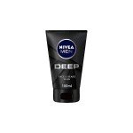 NIVEA MEN Face Beard Wash Cleanser DEEP Active Charcoal 100ml