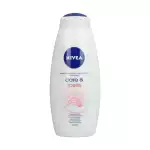 Nivea Care & Roses shower gel 750 ml