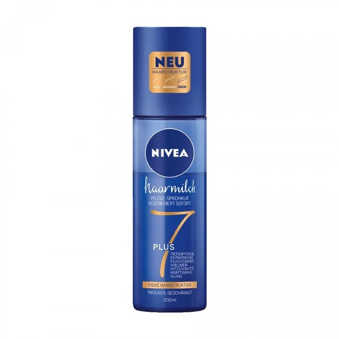 Nivea Care Spray Hair For a Thick Hair Structure Milk 200mlDeep care for a fine hair structure.Regenerates immediately.For daily use. | Veela Beauty Nivea Care Spray Hair For a Thick Hair Structure Milk