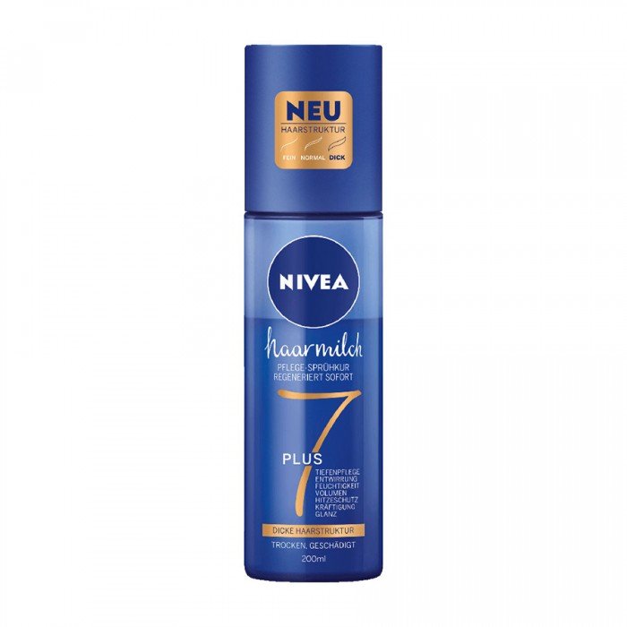 Nivea Care Spray Hair For a Thick Hair Structure Milk 200mlDeep care for a fine hair structure.Regenerates immediately.For daily use. | Veela Beauty Nivea Care Spray Hair For a Thick Hair Structure Milk
