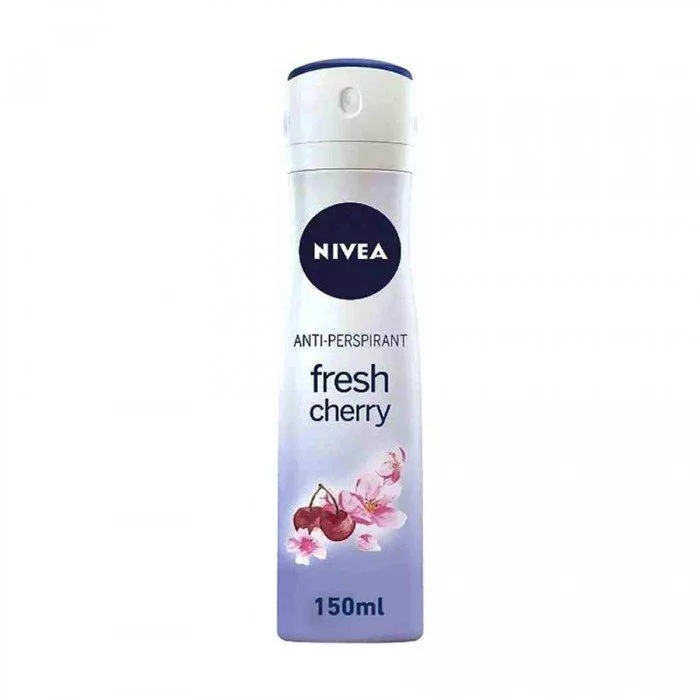 Nivea Deodorant Spray Antiperspirant Fresh Cherry 150mlThe