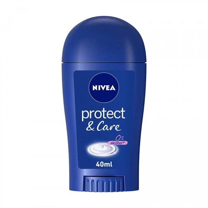 Nivea Deodorant Stick Protect & Care 40mlIt offers reliable 48-hour protection and at the same time cares for the delicate underarm skin.It is particularly mild, non-irritating and well tolerated by the delicate undera | Veela Beauty Nivea Deodorant Stick Protect & Care 40mlIt offers