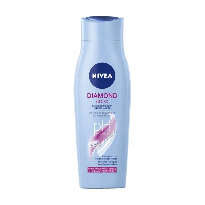 Nivea Diamond Gloss Shampoo – Für Langen, Glänzenden Haaren – 400 Ml Mit Pflegeformel