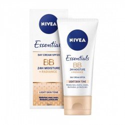 Nivea Essentials Day Cream Bb Spf20 50Ml |Veela Beauty