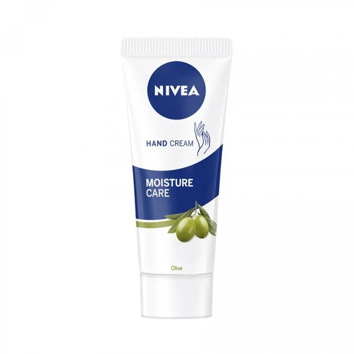 Nivea Hand Cream Olive Oil Moisturizing 75mlNon sticky, non greasy.Enriched with Olive Oil.Intensively moisturises your dry hands. 24 hour moisturisation. | Veela Beauty Nivea Hand Cream Olive Oil Moisturizing 75mlNon sticky