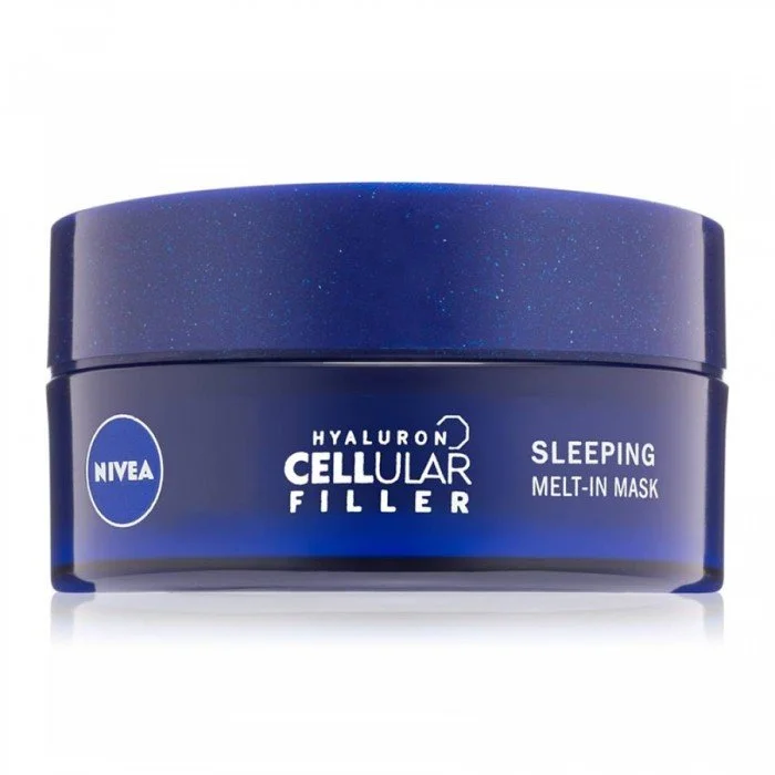 Nivea Hyaluron Cellular Filler Sleep Mask 50mlFor relaxed and toned skin in the morning.Moisturises Face, Neck & Cleavage. | Veela Beauty Nivea Hyaluron Cellular Filler Sleep Mask 50mlFor relaxed