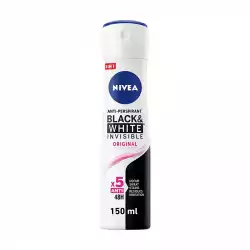 Nivea Invisible Deodorant Spray Black & White For Women