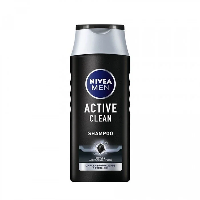 Nivea Men Active Clean Shampoo 400ml Effectivley binds and removes all kinds of residue from your hair. Ensures a clean and fresh feeling. Is suitable for everyday use. | Veela Beauty Nivea Men Active Clean Shampoo 400ml Effectivley binds