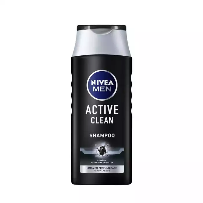 Nivea Men Active Clean Shampoo 400ml Effectivley binds and removes all kinds of residue from your hair. Ensures a clean and fresh feeling. Is suitable for everyday use. | Veela Beauty Nivea Men Active Clean Shampoo 400ml Effectivley binds
