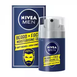 Nivea Men Beard & Face Moisturising Gel 50Ml |Veela Beauty