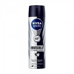 Nivea Men Deodorant Spray Black & White Invisible 150ml